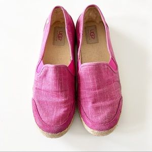 Ugg Delizah Slip On Loafer in Pink sz 8.5